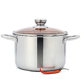 Nồi Inox Nắp Thuỷ Tinh Ji Rui Tang JR3145 (24cm)