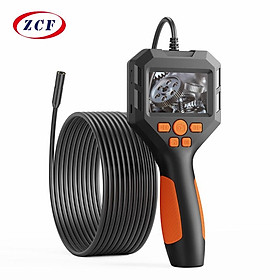 2.8'' IPS Screen Handheld Endoscope Camera Probe HD1080P Pipe Inspection Industrial Borescope Take Photo Record Video Waterproof Cable Length: 2m