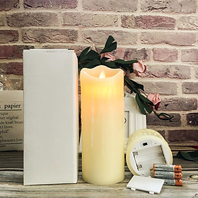 Nến Điện Tử Tim Lắc Cao Cấp Mô Phỏng Như Nến Sáp