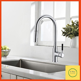 Mua Vòi rửa bát nóng lạnh dây rút cao cấp KB804b