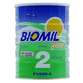 Sữa bột Biomil Plus số 2 400g 6-12 tháng tuổi