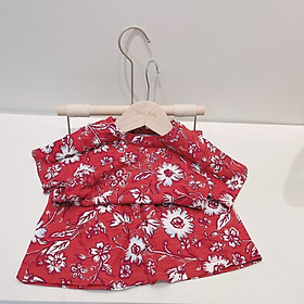 Bộ đồ cộc tay họa tiết, bộ đồ mùa hè cho bé QA19