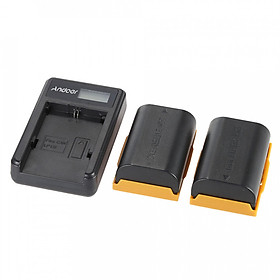 Bộ Sạc Cầm Tay Andoer Cho Canon Eos 6D/7D 1830Mah