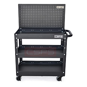Mua Xe đẩy CSPS 3 ngăn kèm vách lưới - 71cm