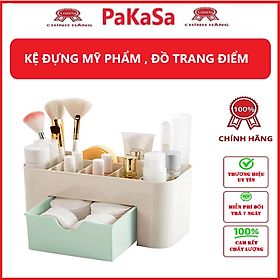 Mua Hộp nhựa nhiều ngăn có ngăn kéo đựng mỹ phẩm  phụ kiện  trang sức- Hàng chính hãng