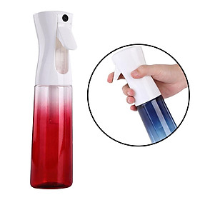 Hair Spray Bottle, Continuous Water Mister Spray Bottle Empty, Aerosol Fine Mist Curly Hair Spray Bottle for Hairstyling, Plants, 10oz 300ml
