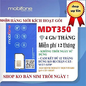 [Xả Kho]Sim 4G mobifone  sim mạng 1 năm không phải nạp tiền