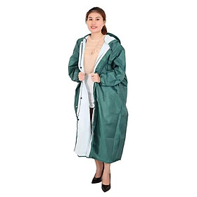 Áo mưa dây kéo vải dù tổ ong chống thấm ( nhiều màu)