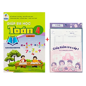 Sách - Giúp em học toán 4 - tập 2 ( cánh diều )