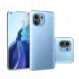 Ốp lưng dành cho Xiaomi Mi 11 Lite 5G dẻo trong suốt silicon chống sốc cao cấp - Hàng chính hãng