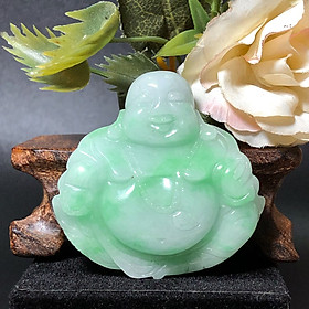 Mặt Phật Di lạc Cẩm Thạch Phỉ thúy cao cấp