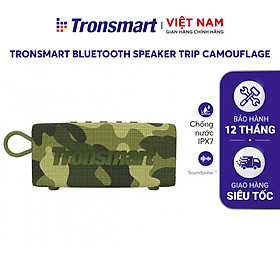 Mua Loa Bluetooth Tronsmart Trip Chống nước IPX7 Thời lượng pin 20 giờ  tích hợp Micro - Hàng chính hãng