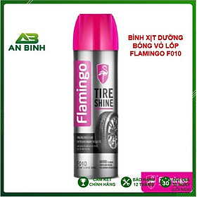 Bình Xịt Dưỡng Bóng Vỏ Lốp Oto – Phục Hồi Nhựa Đen FLAMINGO 500Ml