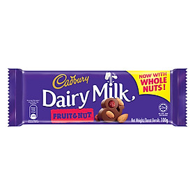 Sô-Cô-La Trái Cây Và Hạt Cadbury Dairy Milk (100g)