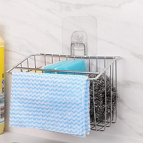 Mua GIỎ INOX TREO BỒN RỬA CHÉN CÓ KHAY HỨNG