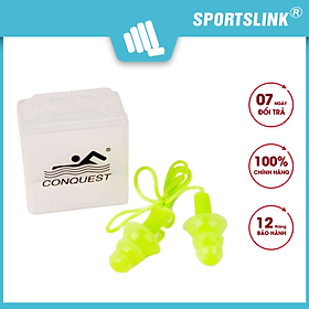 Nhét tai khi bơi có dây bám chặt vào tai Conquest NC3 Sportslink