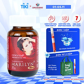 Viên Uống Cân Bằng Nội Tiết Tố, Cải Thiện Sinh Lý Nữ Marilyn (Hộp 30 viên)
