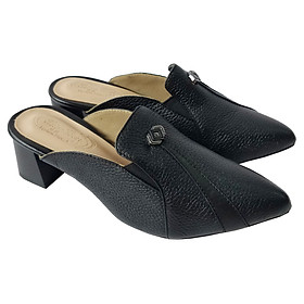 Dép Cao Gót Nữ BIGGBEN Da Bò Cao 5 Phân DCG115