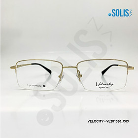 Gọng kính KL hiệu Velocity VL281030 - GỌNG KÍNH TITAN HIỆU VELOCITY VL281030 KÍCH THƯỚC 55-17-147