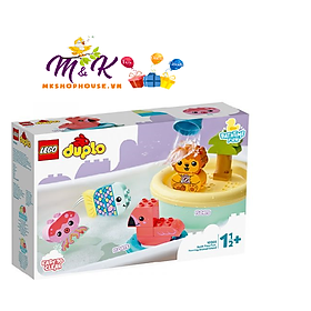 Đồ Chơi LEGO DUPLO Nhà Tắm Vui Nhộn: Hòn Đảo Động Vật 10966