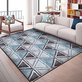 Nordic Stylel Geometric Pattern Floor Mat Carpet for Living Room Sofa Tea Table