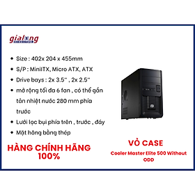 Mua Vỏ case Cooler Master Elite 500 Without ODD - Hàng chính hãng