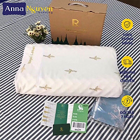 Mua Gối Cao Su Non ANNA NGUYÊN Nhập Khẩu Thái Lan Thiên Nhiên Lượn Sóng - Massage Chống Đau Cổ Vai Gáy 100% Tự Nhiên