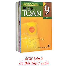 Bookstore 34 Sách Giáo Khoa Bộ Lớp 9 – Sách Bài Tập (Bộ 7 Cuốn) (2021)
