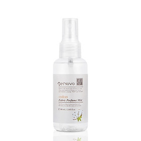 Xịt thơm vải Denovo hương Bông gòn 60ml
