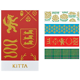 Kam Kyung KING JIM Japan KITTA Compact and convenient notes hot stamping and paper strips hand tape - KITH003 butterfly