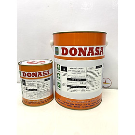 Sơn sàn bê tông Donasa /Floor coating Paint màu Xanh bạc hà DEF 9375 3L