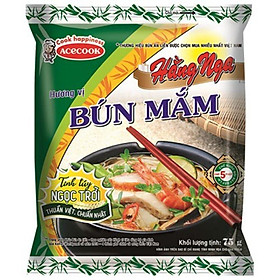 Thùng 30 gói MIX Bún Hằng Nga (Bún Giò Heo + Bún Mắm)