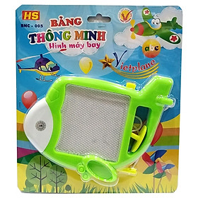 Bảng Thông Minh Hình Máy Bay BNC-005 - Xanh Chuối