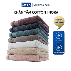 Khăn tắm cotton | JYSK Nora | 40x60cm | Nhiều màu