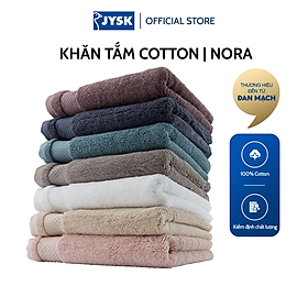 Khăn tắm cotton | JYSK Nora | 70x140cm | Nhiều màu