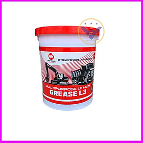 Mỡ bò bôi trơn chịu nhiệt Grease L3 xô đĩa hút 14kg