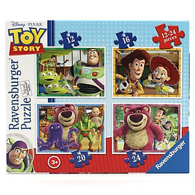 Xếp Hình Puzzle Ravensburger Toys Story 12/16/20/24 Mảnh 071081