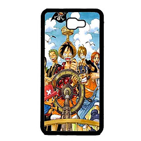 Ốp Lưng in cho Samsung J7 Prime Mẫu Băng Hải Tặc Mũ Rơṃ - Hàng Chính Hãng