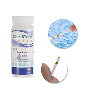 Mua Hộp 50 miếng giấy quỳ kiểm tra Clo  pH  Độ kiềm nước bể bơi / spa