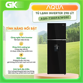 Mua AQR-T380FA(WGB) - Tủ lạnh Aqua Inverter 328 lít AQR-T380FA(WGB) - Hàng Chính Hãng - Chỉ Giao Hồ Chí Minh