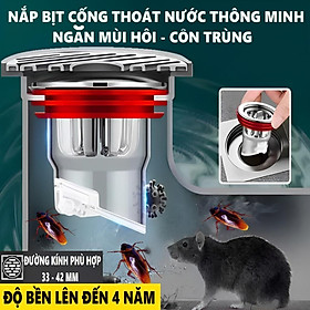 Mua Nắp Đậy Cống Bằng Nhựa ABS Tự Động Đóng Khi Không Thoát Nước Ngăn Chặn Mùi Hôi Và Côn Trùng Chuột Gián