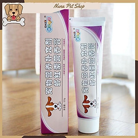 Gel dưỡng lông màu nâu đỏ, bổ sung canxi cho chó