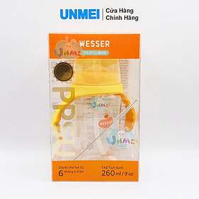 Bình ống hút PPSU Wesser 260ml