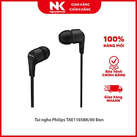 Mua Tai nghe Philips TAE1105BK/00 Đen - Hàng Chính Hãng