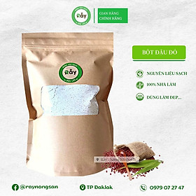 Mua Bột Đậu Đỏ Rẫy Nguyên Chất Nhà Làm từ 100% hạt đậu đỏ dân trồng tự nhiên  cam kết không pha tạp chất khác