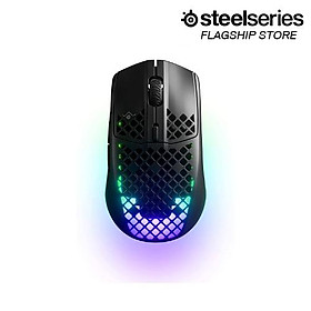 Chuột game Steelseries Aerox 3 RGB có dây & không dây Hàng Chính Hãng