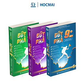 Combo 3 cuốn Bứt phá 9+ lớp 10 môn Toán, Lí, Hóa  (theo chương trình GDPT mới)