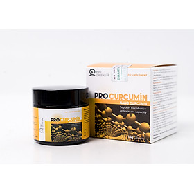 Tinh bột nghệ, nano curcumin, Thực phẩm bảo vệ sức khỏe Pro Curcumin 15gr