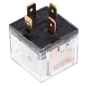 2-5pack 4 Pins SPDT 60A Relay Auto Car Control Device Relay Socket Waterproof