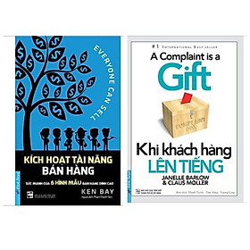 Hình ảnh Combo 2 cuốn kinh tế , phát triển kỹ năng bán hàng :Khi Khách Hàng Lên Tiếng+Kích Hoạt Tài Năng Bán Hàng